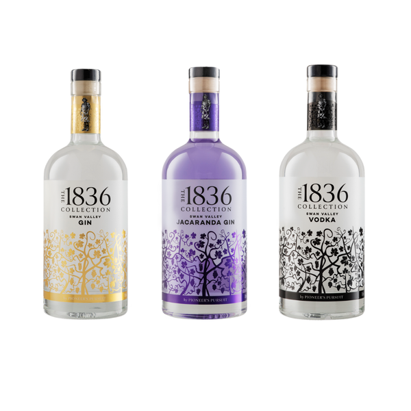 Pioneer's Pursuit – The 1836 Collection Three-Pack (Vodka, Gin